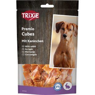 Лакомство Trixie Premio Rabbit Cubes для собак кусочки с кроликом 100 г 31545 фото