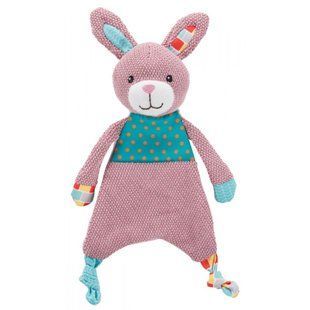 Іграшка Trixie Junior для цуценят Кролик зі звуком і шелестом фольги текстиль/плюш 28 см 36171 фото
