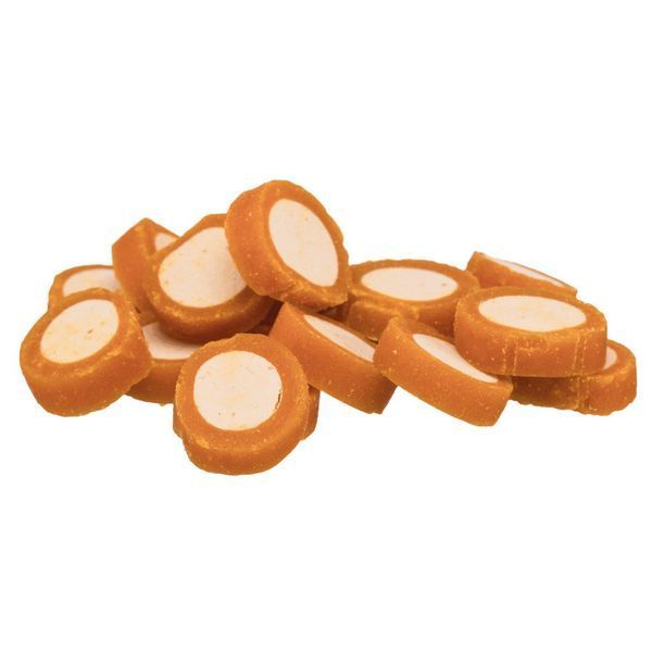 Ласощі Trixie Rolls with Chicken & Cheese для собак роли з куркою та сиром 100 г 31589 фото