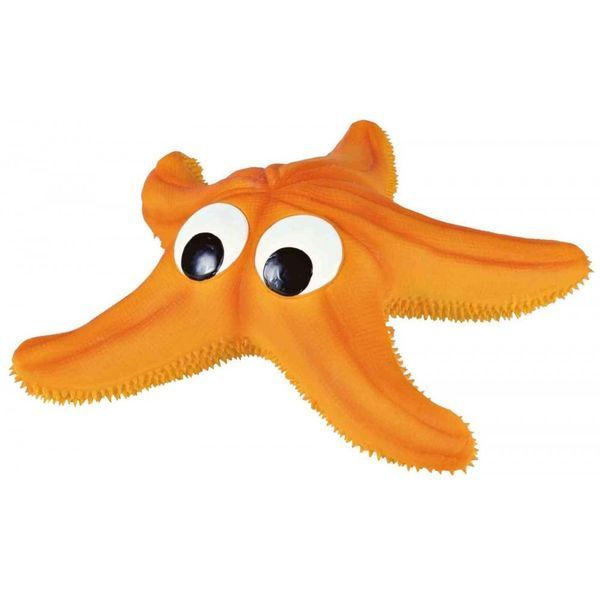 Игрушка Trixie для собак Морская звезда с пискавкой латекс 23 см 3516 фото