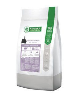 Nature's Protection Mini Adult Lamb Small Breeds Сухой корм для взрослых собак малых пород с ягненком, 18 кг NPB46245 фото