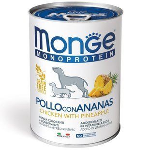Monge Dog FRUIT MONOPROTEIN курка з ананасом 70014311 фото