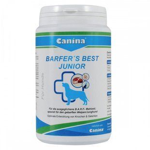 Вітамінно-мінеральний комплекс Canina Barfer Best Junior для собак на натуральному годуванні 350 г 128501 AD фото