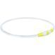 Нашийник Trixie Flash Light Ring USB для собак мигаючий силіконовий зелений розмір S&ndash;M 35 см/8 мм 12660 фото 1