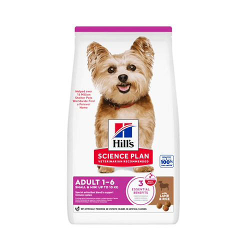 Сухий корм Hill&rsquo;s SP Canine Adult Small&Mini Lamb&Rice для дорослих собак малих та мініатюрних порід/ягня та рис-1,5 кг із запатентованою технологією ActivBiome+ 608091 фото