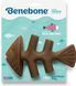 Іграшка Benebone Fishbone Salmon міцна для гризіння Рибна кістка зі смаком лосося розмір MEDIUM для собак вагою до 27 кг 420300 фото 1