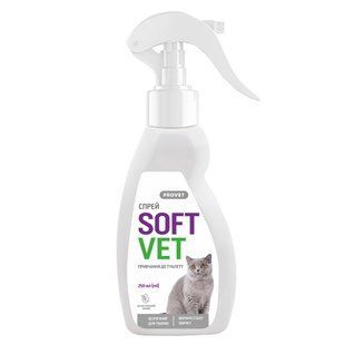 Спрей Provet SOFTVET приучение к туалету для кошек 250 мл PR244020 фото