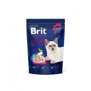 Корм сухой Brit Premium by Nature Cat Sterilised для стерилизованных кошек с курицей 800 г 171854 фото