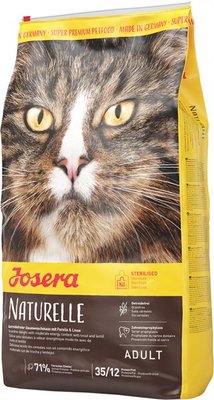 Josera Naturelle Sterilised 10 кг - сухой беззерновой корм для кошек. j23 фото