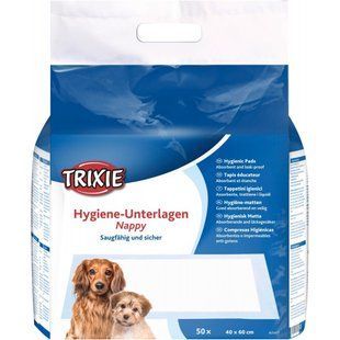 Пеленки Trixie для собак целлюлоза 40х60 см 50 шт 23417 фото
