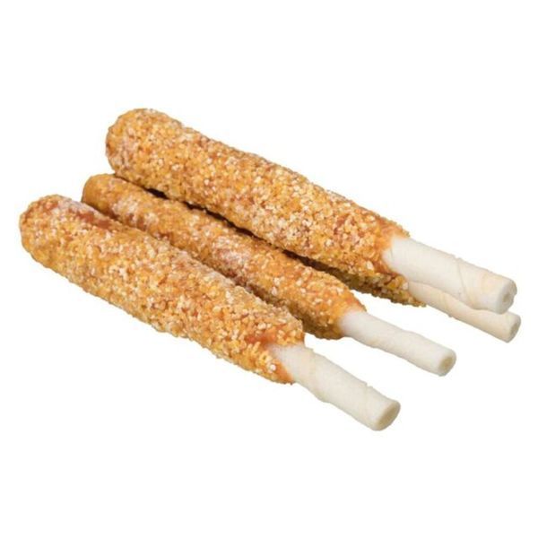 Ласощі Trixie Corn Dogs with Duck для собак з качкою і сиром&rsquo;ятною шкірою 100 г 31749 фото