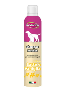 Шампунь-мус с экстрактом ванили и молока Inodorina Shampoo Mousse Lat Van, 300 мл 240.0020.002 фото