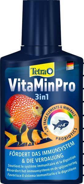 Засіб Tetra VitaMinPro 3in1 вітамінізований кондиціонер для акваріума 100 мл на 400 л 321779 фото