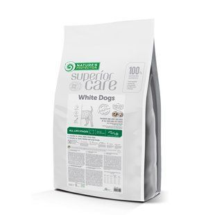 Nature's Protection Superior Care White Dogs Insect All Sizes&Life Stages Сухий корм для собак усіх розмірів і стадій життя з протеїном комах, 10 кг NPSC47599 фото