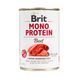 Корм влажный Brit Mono Protein Beef для собак с говядиной 400 г 100831/100057/9766 фото 1