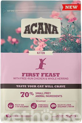 Сухий Корм для кошенят ACANA Cat First Feast kitten /АКАНА Ферст Фест 1,8 кг