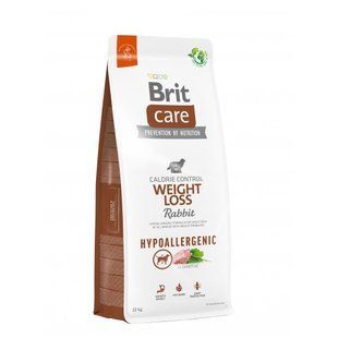 Корм сухий Brit Care Dog Hypoallergenic Weight Loss для собак із зайвою вагою гіпоалергенний з кроликом 12 кг 172225 фото