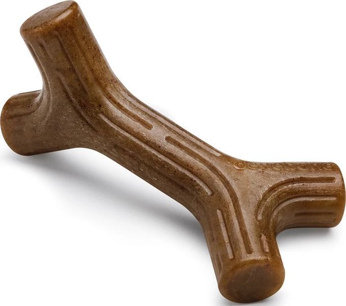 Игрушка Benebone Bacon Stick прочная для грызения Кленовая ветвь со вкусом бекона размер MEDIUM для собак весом до 27 кг 812350 фото