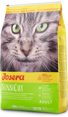 Josera SensiCat 10 кг - сухой корм для кошек с чувствительным пищеварением j25 фото