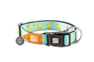 Max&Molly (Макс енд Моллі) Smart ID Collar - Нашийник для собак Ducklings з принтом Каченята, S 186082 фото