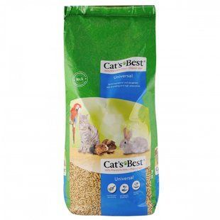 Наповнювач Cat&rsquo;s Best для домашніх тварин Universal деревний 40 л / 22 кг JRS300047/0472 фото
