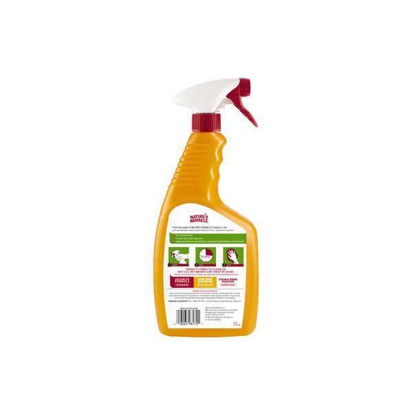 Засіб 8in1 Nature s Miracle Dog Orange Oxy Spray для усунення плям і запахів від собак 709 мл 680396/8172 USA фото