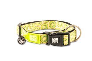 Max&Molly (Макс енд Моллі) Smart ID Collar - Нашийник для собак Kiwi з принтом Ківі, L 192084 фото
