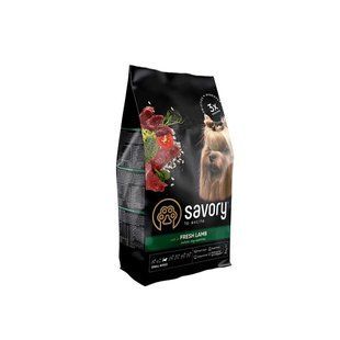 Корм сухой Savory Small Breeds rich in Fresh Lamb для взрослых привередливых собак малых пород до 10 кг со свежим... 30327 фото