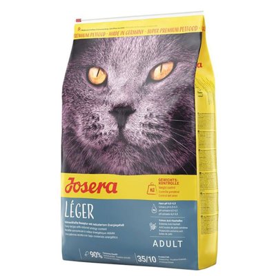 Josera Leger 10 кг - сухий корм для дорослих котів з зайвою вагою