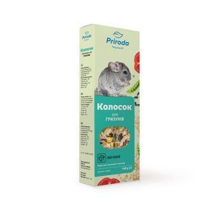 Ласощі Природа Колосок для гризунів овочевий 140 г PR740051 фото