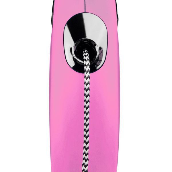Поводок-рулетка Flexi для собак New Classic трос розовая размер S 5 м/12 кг 11786 PINK Flexi фото