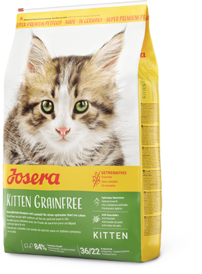 Josera Kitten grainfree 10 кг - сухий беззерновий корм для годування котят та їх мам в період вагітності або лактації