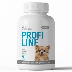 Витамины PROVET Profiline Мини Комплекс для собак мелких пород для обмена веществ 100 таблеток PR243168 фото