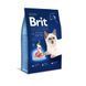 Корм сухий Brit Premium by Nature Cat Sterilized Lamb для стерилізованих котів з ягням 8 кг 171871 фото 1