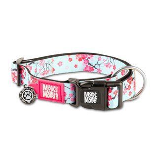 Max&Molly (Макс енд Моллі) Smart ID Collar - Нашийник для собак Cherry Bloom з принтом Вишневе цвітіння, L 197084 фото