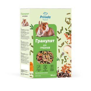 Корм Природа Гранулят для всіх видів гризунів 500 г PR241565 фото