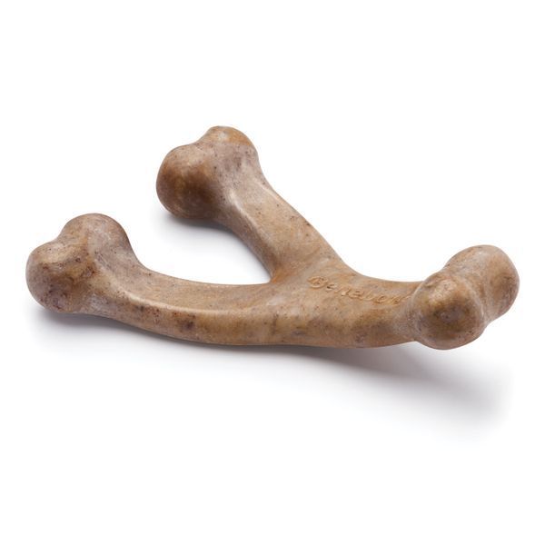 Іграшка Benebone Puppy Wishbone Bacon для гризіння Важіль зі смаком бекону розмір SMALL для цуценят вагою до 13 кг 829500 фото