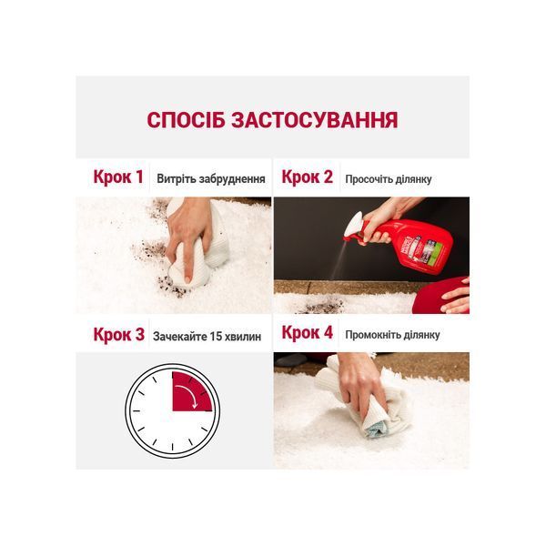 Засіб 8in1 Nature_s Miracle ADV Dog Stain and Odor Elimin Spray для усунення плям та запахів від собак з посиленою формулою 946 мл 680104/7016 USA фото