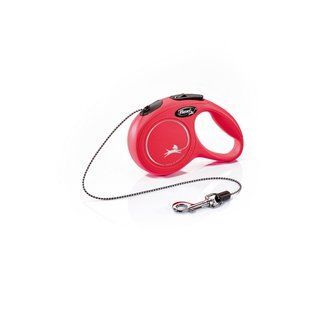 Поводок-рулетка Flexi для кошек New Classic Cat трос красный размер XS 3 м/8 кг Cat RED Flexi фото