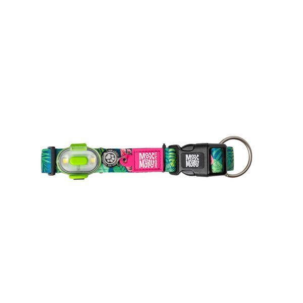 Світлодіодний ліхтарик для собак на нашийник Max & Molly Matrix Ultra LED Safety, зелений 800004 фото