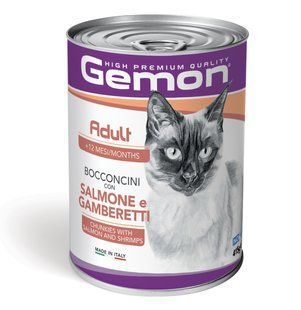 GEMON Cat Adult лосось з креветками 70300735 фото