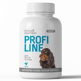 Витамины PROVET Profiline Кальций Комплекс для собак для костей и зубов 100 таблеток PR243164 фото