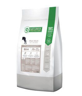 Nature's Protection Maxi Adult Large Breeds Сухой корм для взрослых собак больших пород с мясом птицы, 18 кг NPB46027 фото