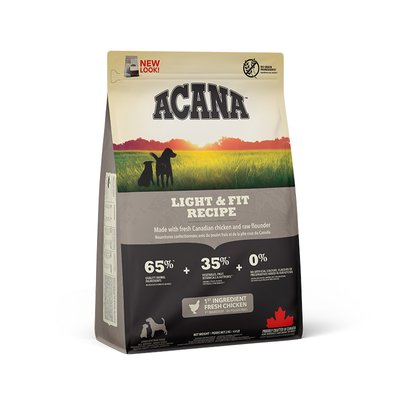 Сухий корм для собак ACANA Light&Fit для всіх порід та стадій життя 6 кг