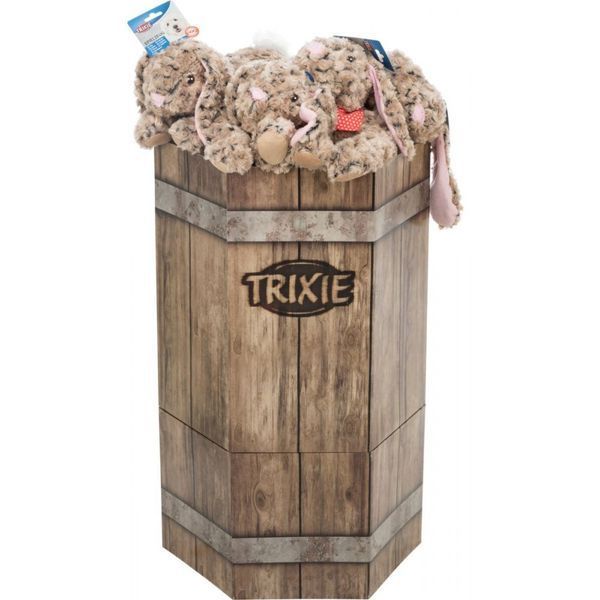 Игрушка Trixie для собак Кролик с платочком плюш 47 см 35679 фото
