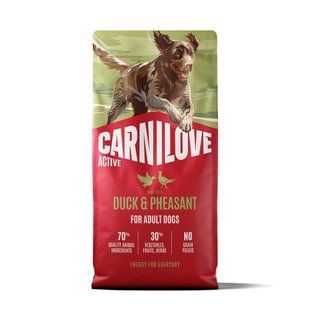 Корм сухий Carnilove Active Duck & Pheasant для cобак качка і фазан 12 кг 173684 фото