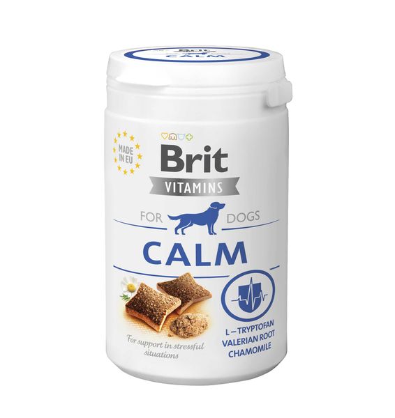 Вітаміни Brit Vitamins Calm д/собак д/нервової системи 150 г 112058 фото