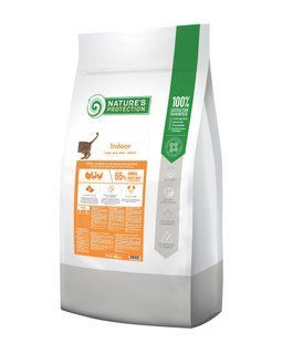 Nature's Protection Indoor Сухий корм для дорослих хатніх котів, 18 кг NPB46035 фото