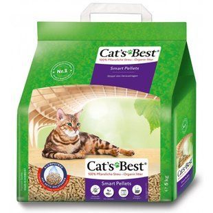 Наполнитель Cat&rsquo;s Best для кошачьего туалета Smart Pellets древесный 10 л / 5 кг JRS300088/0885 фото