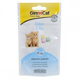 Вітаміни GimCat Every Day Kitten для кошенят таблетки 40 г G-426174 фото
